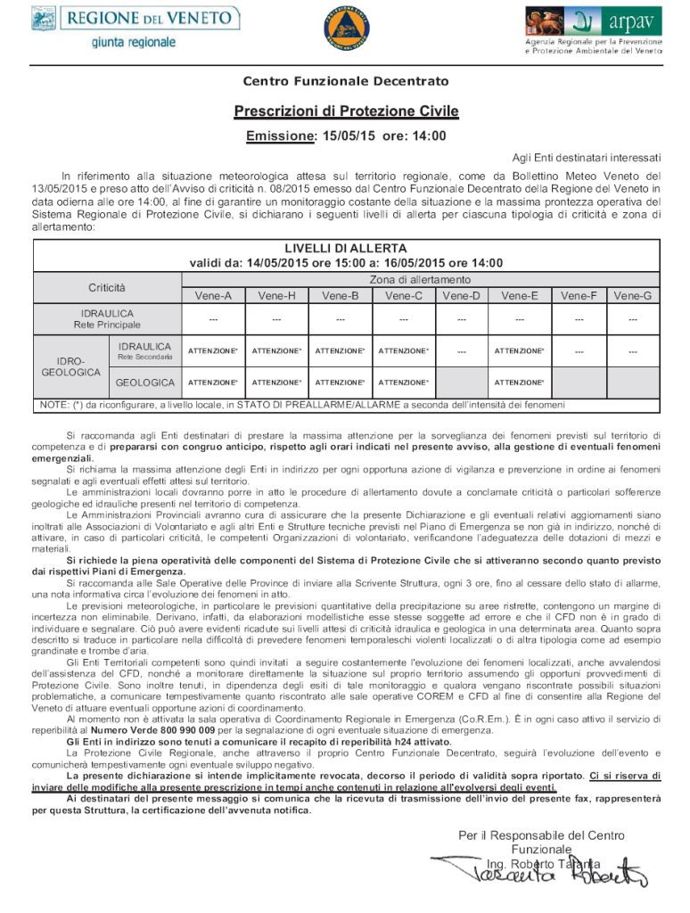 prescrizioni